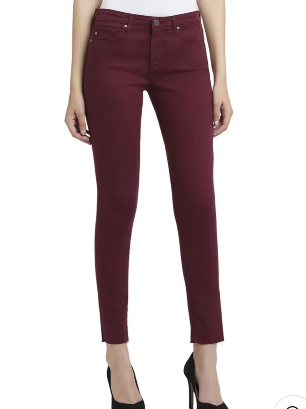 ADRIANO GOLDSCHMIED
Womens Skinny Ankle Jeans(size 8)